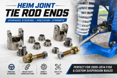2009-2014 F150 Upgraded Heim Joint Tie Rod Kit